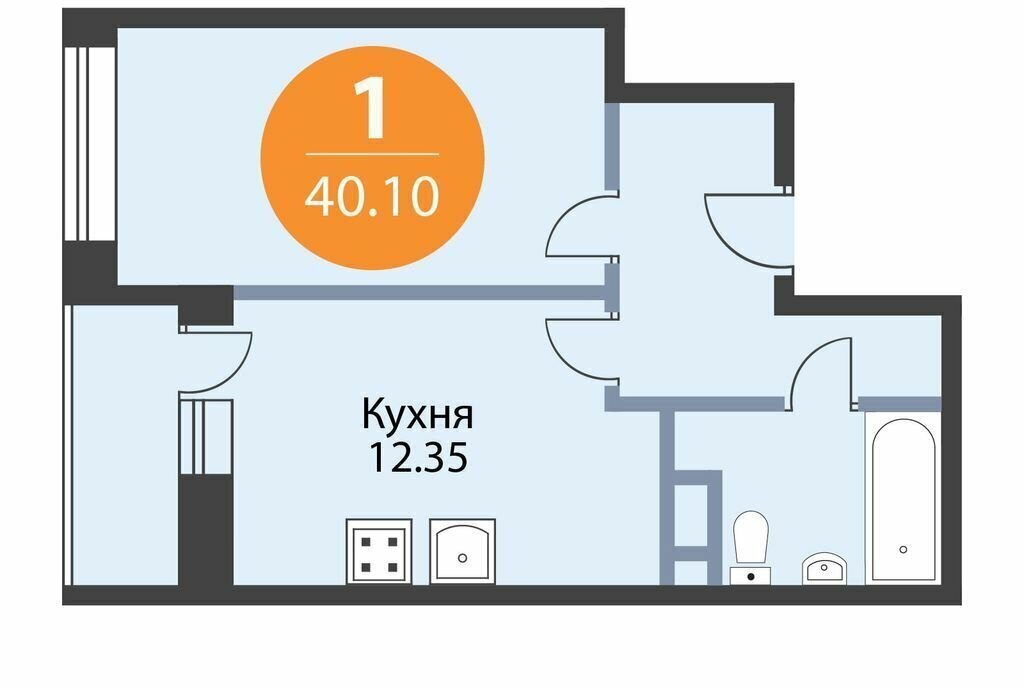 квартира г Санкт-Петербург метро Московские Ворота б-р Измайловский 11 квартал «Галактика» округ Измайловское фото 1