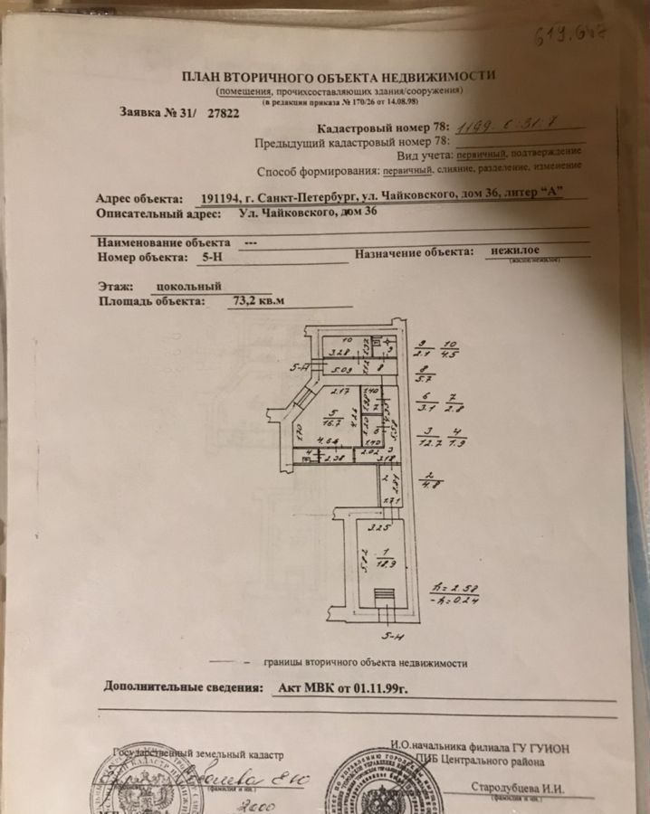 свободного назначения г Санкт-Петербург метро Чернышевская ул Чайковского 36 фото 1