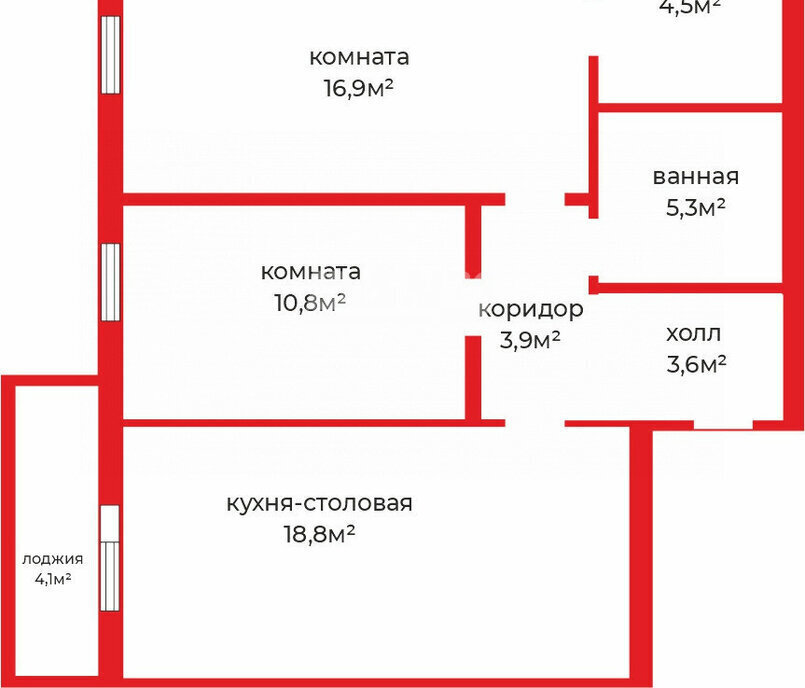 квартира р-н Сосновский п Терема ул Ломоносова 22 Кременкульское сельское поселение фото 19