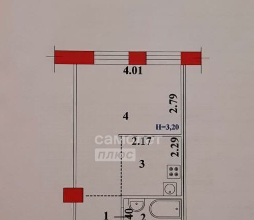 квартира г Волгоград р-н Тракторозаводский ул им. адмирала Ушакова 14 фото 2