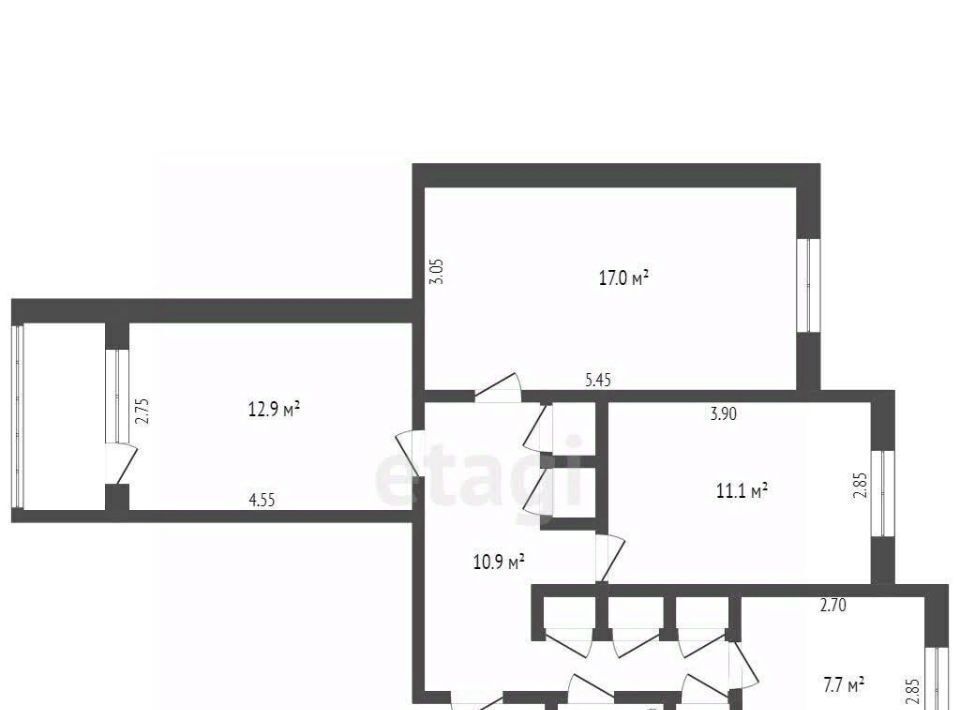 квартира г Новый Уренгой Северная жилая часть мкр Советский 9/2 фото 2