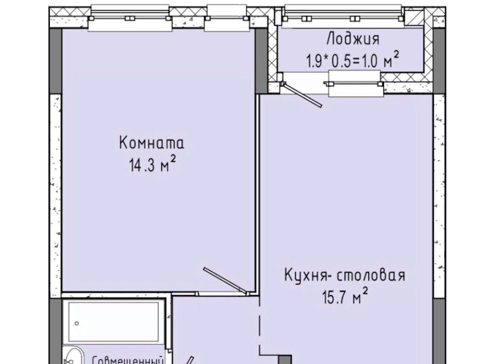 квартира г Ижевск р-н Индустриальный Карлутский ЖК «Скандинавия» 12 жилрайон, 3-й мкр фото 1