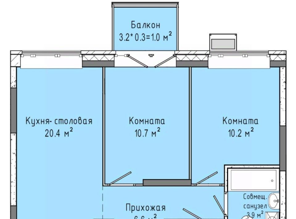 квартира г Ижевск р-н Индустриальный ул Ленина 91/1 фото 1