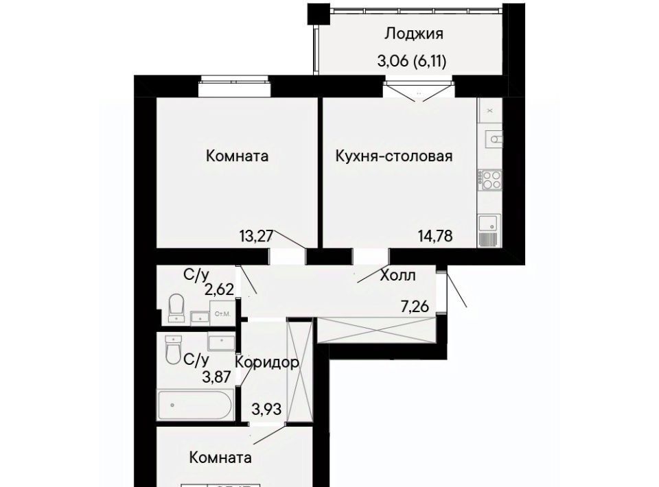 квартира г Ростов-на-Дону р-н Октябрьский пер Бориславский фото 1