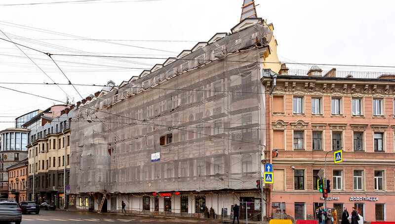 квартира г Санкт-Петербург метро Садовая пр-кт Римского-Корсакова 1 фото 19