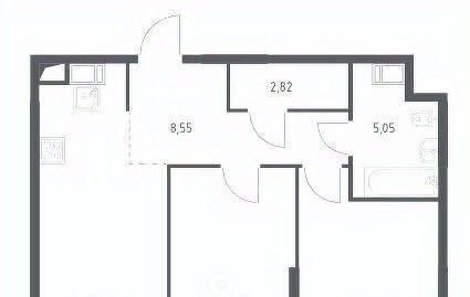 квартира г Москва метро Румянцево метро Тропарёво мк, к 2. 4 фото 2