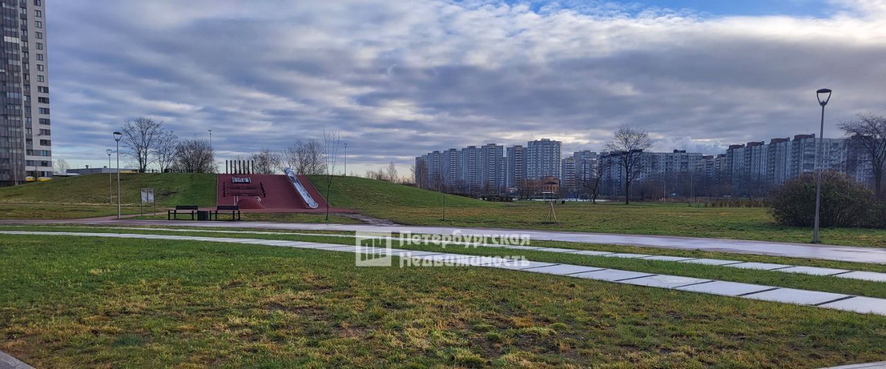 квартира г Санкт-Петербург метро Проспект Славы пер Альпийский 45 фото 14