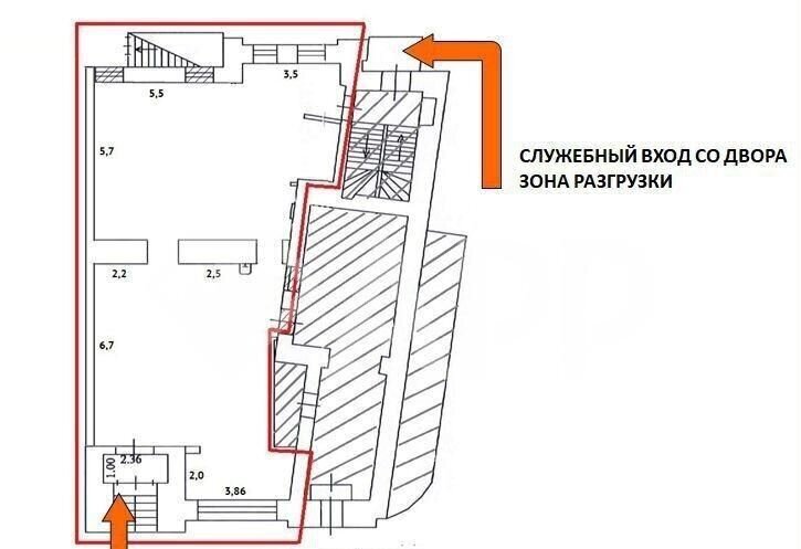 свободного назначения г Москва метро Менделеевская ул Новослободская 26с/1 фото 11