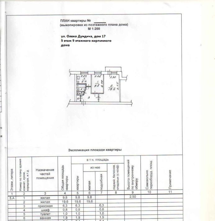 квартира г Воронеж р-н Советский ул Олеко Дундича 17 фото 28