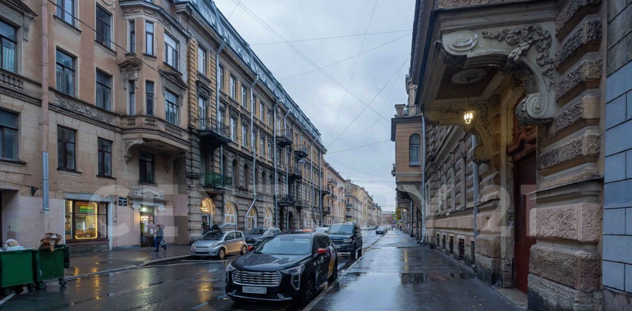 квартира г Санкт-Петербург метро Лиговский Проспект ул Коломенская 13 фото 21