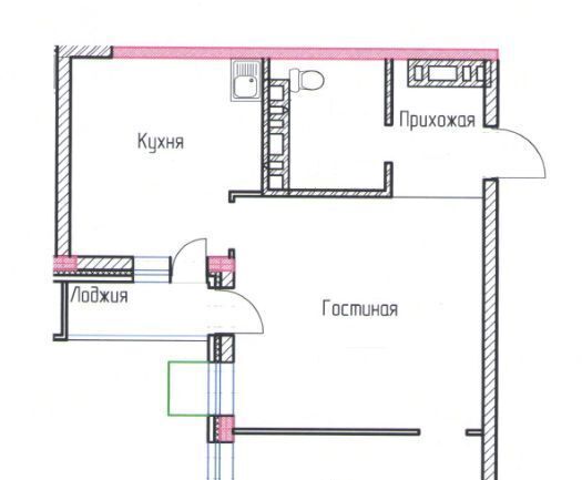 квартира городской округ Красногорск п Отрадное ул Пятницкая 12 Пятницкое шоссе фото 21