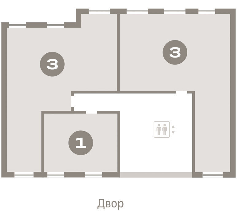 квартира г Тюмень ул Мысовская 26к/2 ЖК «Зарека» Центральный административный округ фото 2