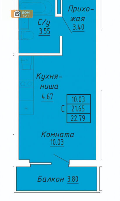 квартира г Судак ул Айвазовского 2/1 фото 6