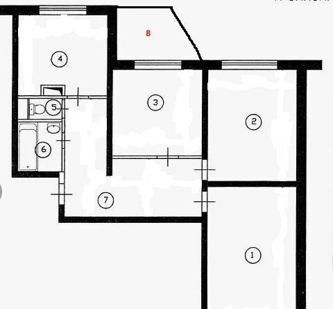 квартира г Москва метро Каховская б-р Чонгарский 15 фото 31