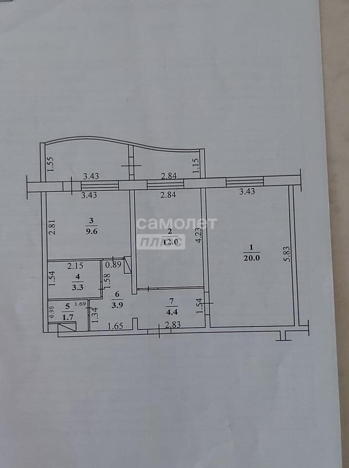 квартира г Якутск ул Курашова 29/2 фото 16