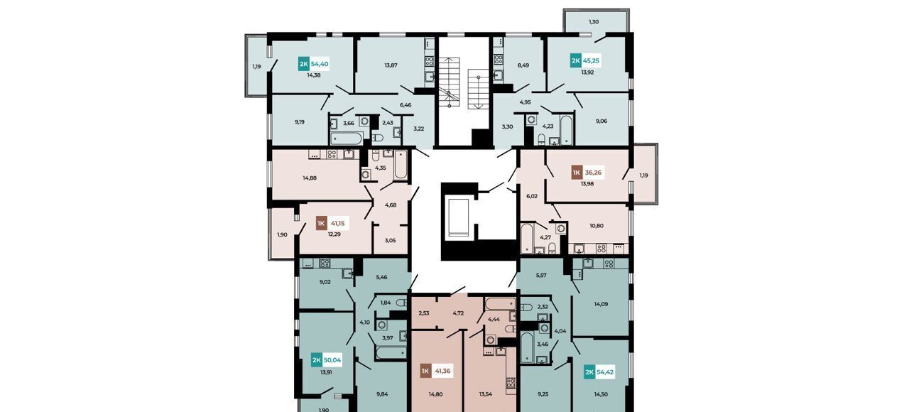 квартира р-н Аксайский п Темерницкий б-р Ростовский з/у 2А, корп. 5, Ростов-на-Дону фото 14