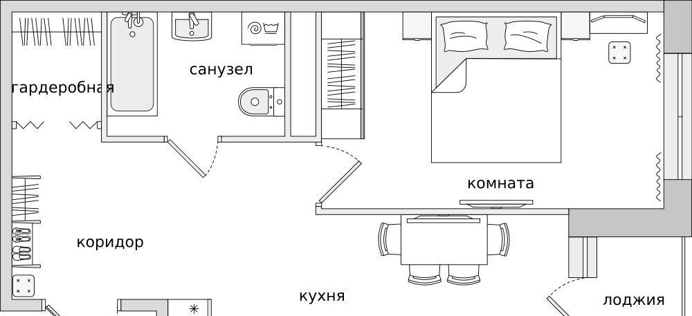 квартира г Санкт-Петербург п Парголово тер Пригородный метро Парнас фото 1