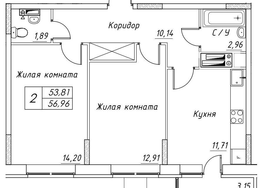 квартира г Дмитров м-н, Дмитровский городской округ, Космонавтов фото 1