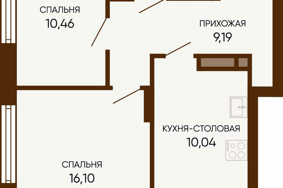 квартира г Екатеринбург р-н Чкаловский Екатеринбург городской округ, Тишина-2, жилой комплекс фото 1