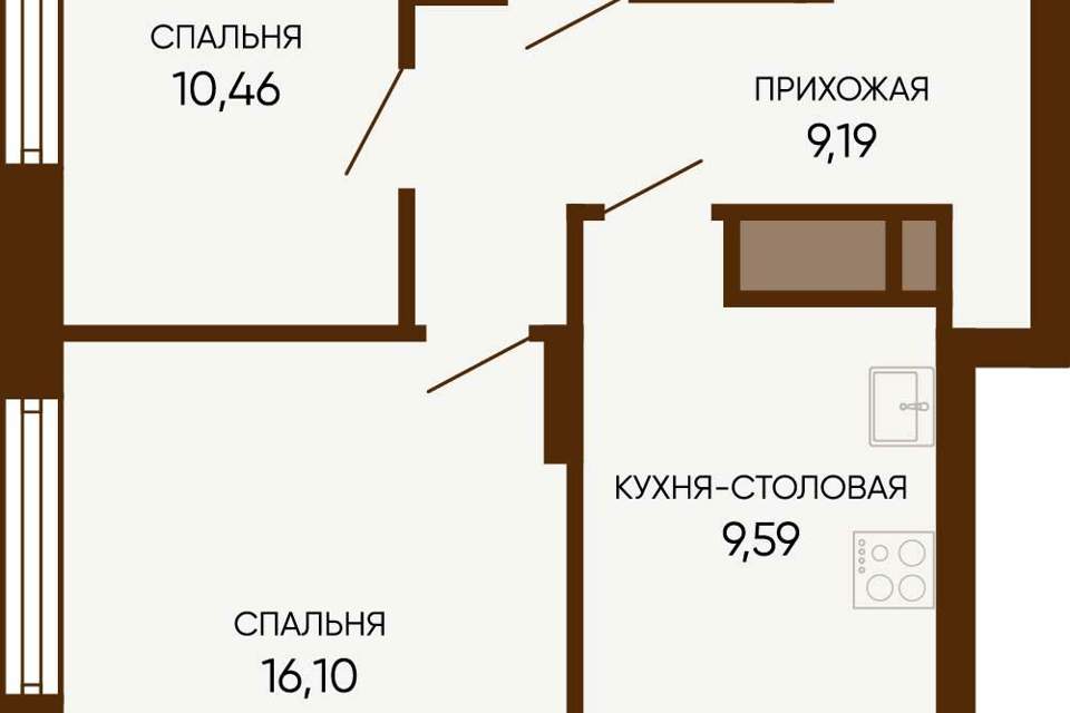 квартира г Екатеринбург р-н Чкаловский Екатеринбург городской округ, Тишина-2, жилой комплекс фото 1