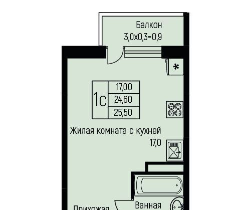 квартира г Краснодар п свх Прогресс п Березовый ЖК Прогресс муниципальное образование фото 1