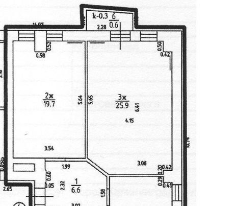 квартира г Калининград р-н Ленинградский ул Фортовая дорога 9 фото 2