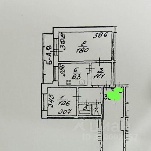 квартира г Санкт-Петербург р-н Красногвардейский пр-кт Энтузиастов 40/1 округ Пороховые, Ленинградская область фото 26