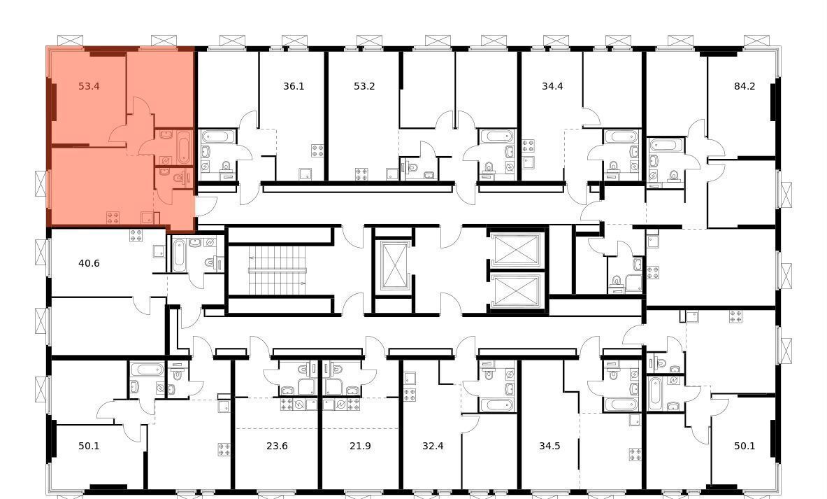 квартира г Москва метро Нагатинская Второй Нагатинский корп. 1. 5 фото 2