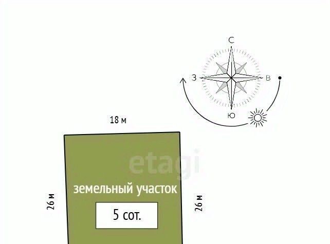 дом г Красноярск р-н Октябрьский снт Победа 1-11 фото 9