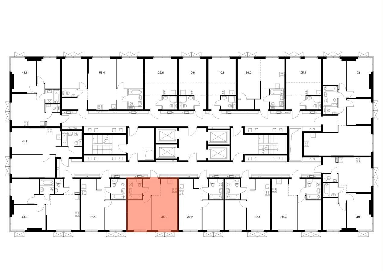 квартира г Москва метро Бутырская ЖК Руставели 14 к 2. 5 фото 2