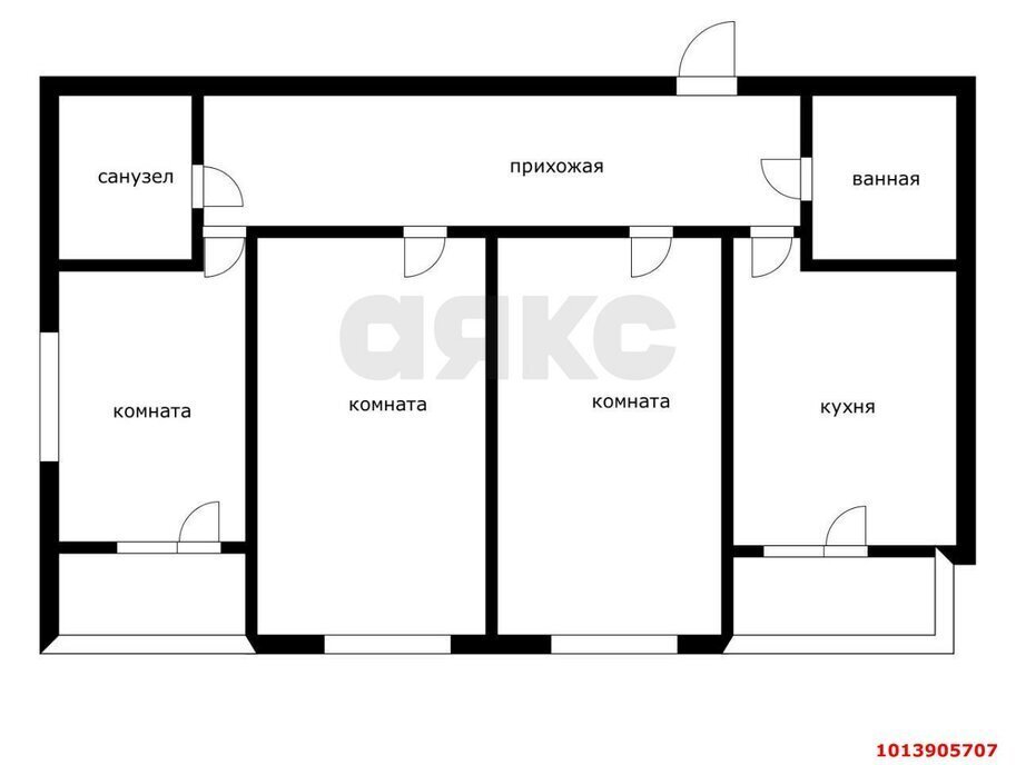 квартира г Краснодар ул Героев-Разведчиков 6к/3 фото 14