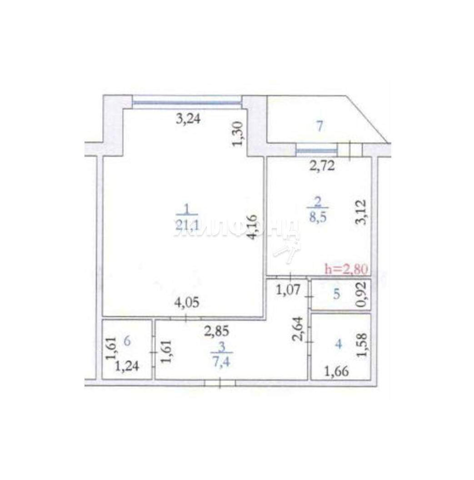 квартира г Нефтеюганск д. 15, 13-й микрорайон фото 10