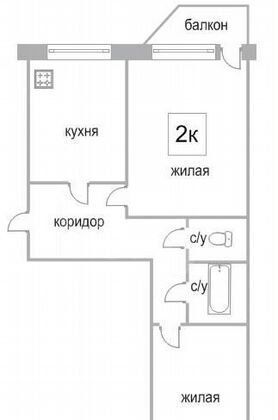 квартира р-н Сургутский пгт Белый Яр Сургутский р-н, 1-й мкр-н, 5, Тюменская обл. фото 10