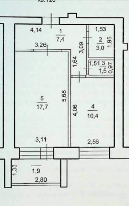 квартира г Оренбург р-н Ленинский ул Диагностики 17/1 фото 16