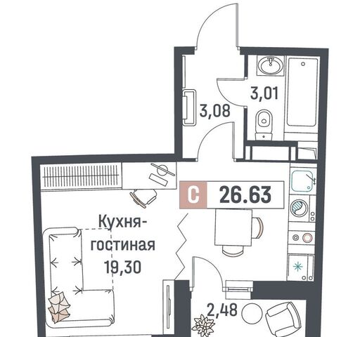 г Мурино пр-кт Авиаторов Балтики 29 Девяткино, корп. 1 фото