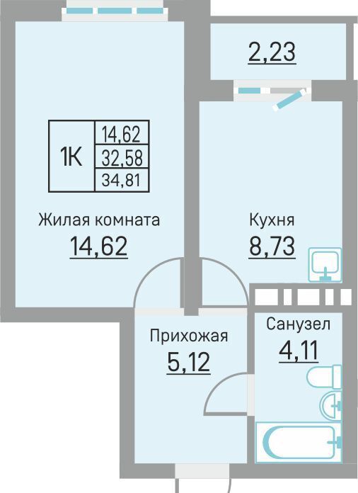 квартира р-н Пермский д Кондратово ул Водопроводная 6/4 фото 1