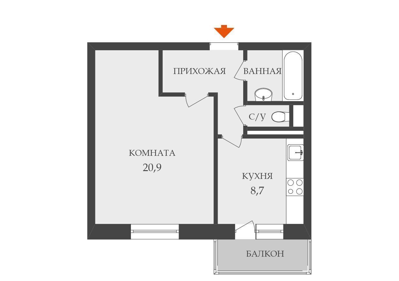 квартира г Зеленоград к 605 фото 18