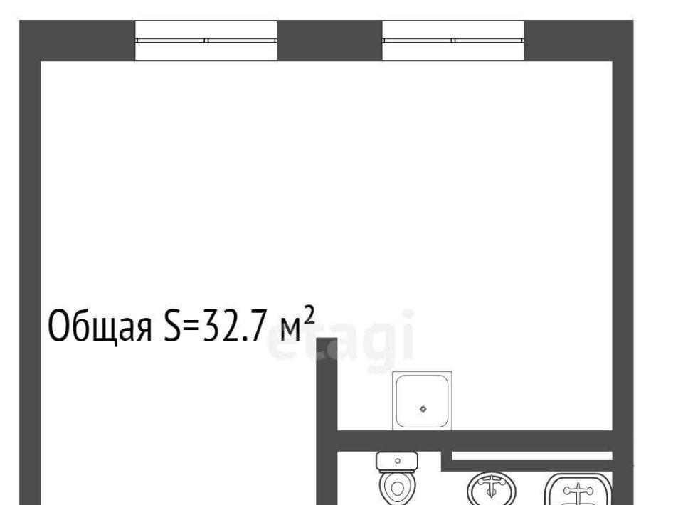 квартира г Кемерово р-н Рудничный ул Дегтярева 5 фото 25