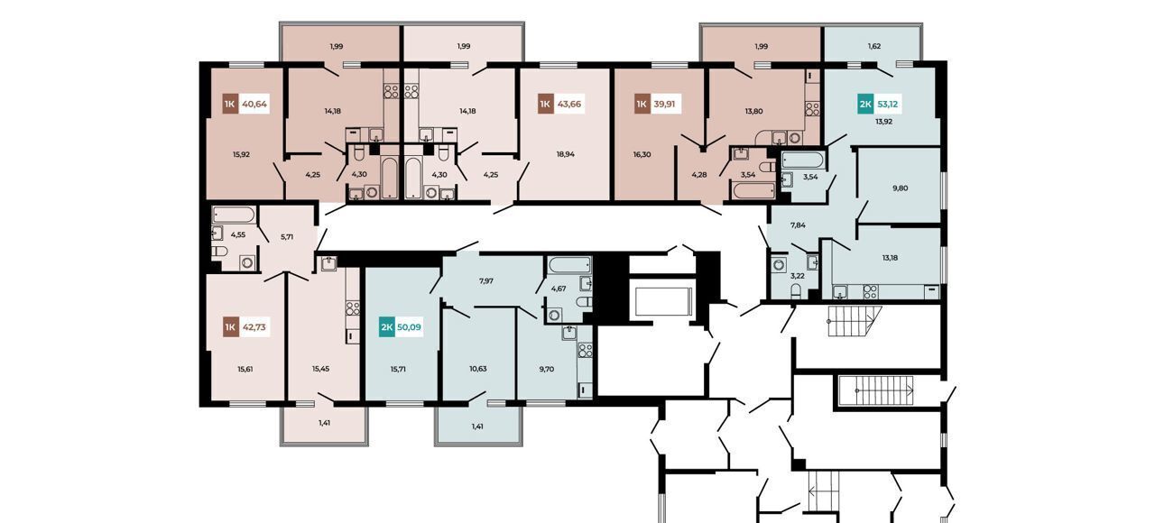 квартира р-н Аксайский п Темерницкий б-р Ростовский з/у 2А, корп. 5, Ростов-на-Дону фото 16