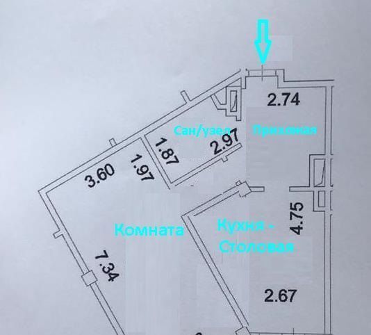 квартира г Москва метро Планерная ул Ландышевая 12к/1 фото 31