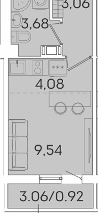 квартира р-н Всеволожский г Мурино ул Графская 6к/3 Девяткино фото 1