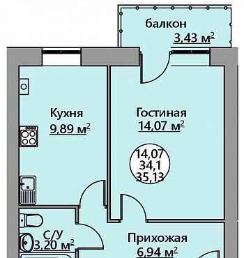 квартира ул Садовая 64 Белореченск фото