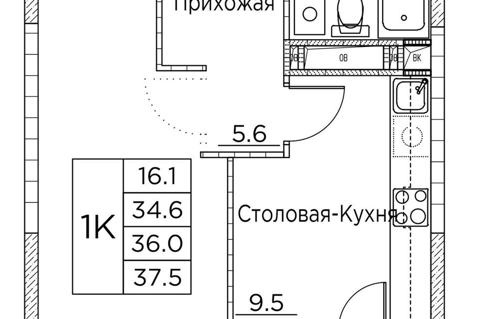 квартира г Владивосток ул Расула Гамзатова 137/2 Владивостокский городской округ, 7 к 2 / улица Нейбута фото 1