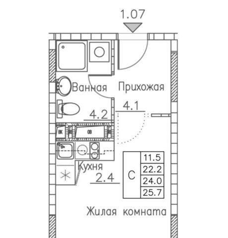 квартира р-н Ленинский ул Расула Гамзатова 7к/2 фото