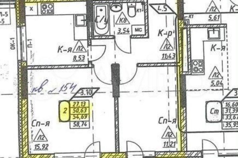 квартира г Уфа ул Ахметова 156 Уфа городской округ фото 2