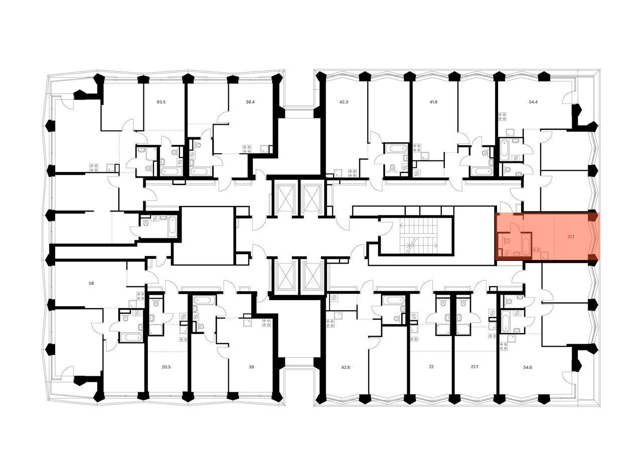 квартира г Москва метро Аминьевская ш Очаковское 4/3 фото 2