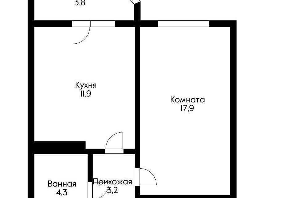 квартира г Краснодар ул Восточно-Кругликовская 22/3 Краснодар городской округ фото 7