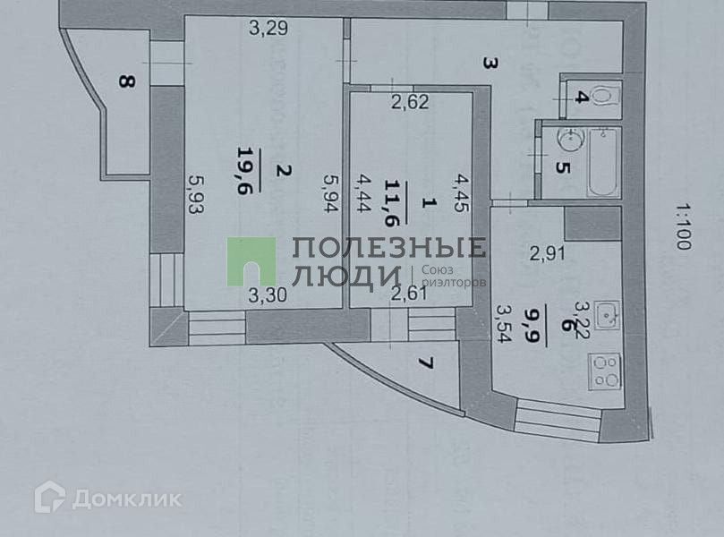 квартира г Белгород ул Почтовая 52 городской округ Белгород фото 10