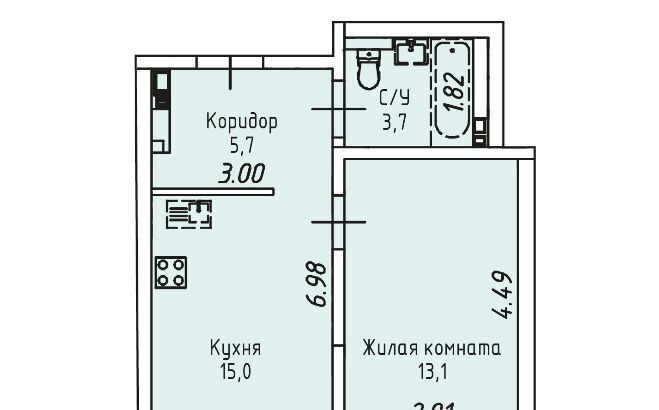 квартира г Иркутск р-н Правобережный ул Култукская 16 фото 1