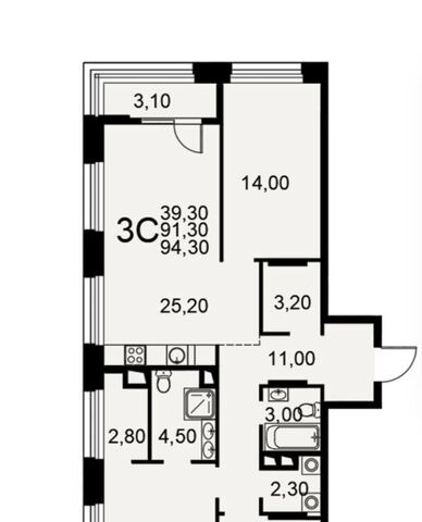 квартира р-н Московский ш Московское 49к/1 фото